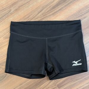 Mizuno Women's Black Athletic Shorts